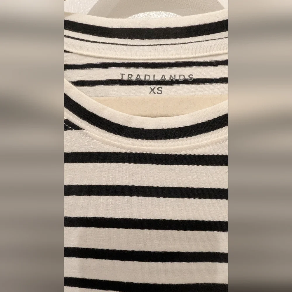 Tradland Cotton Crewneck Striped T-shirt - Picture 3 of 4